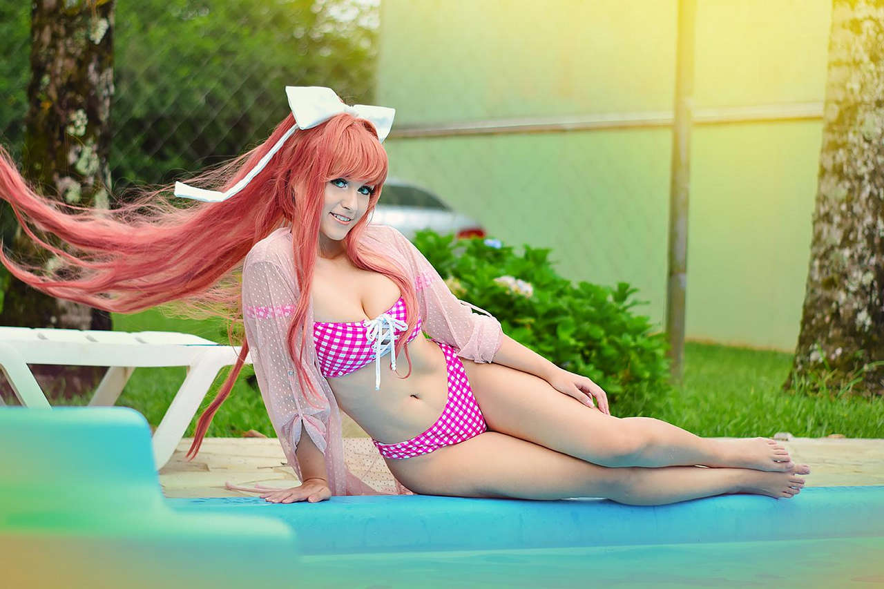 Monika From Ddlc Pool Party Date Andlt 