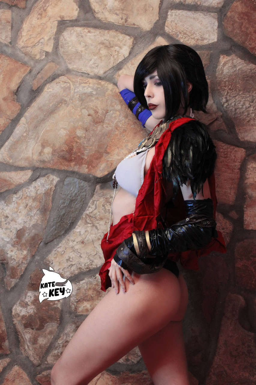 Morrigan Erocosplay From Dragon Age By Kate Key Sel