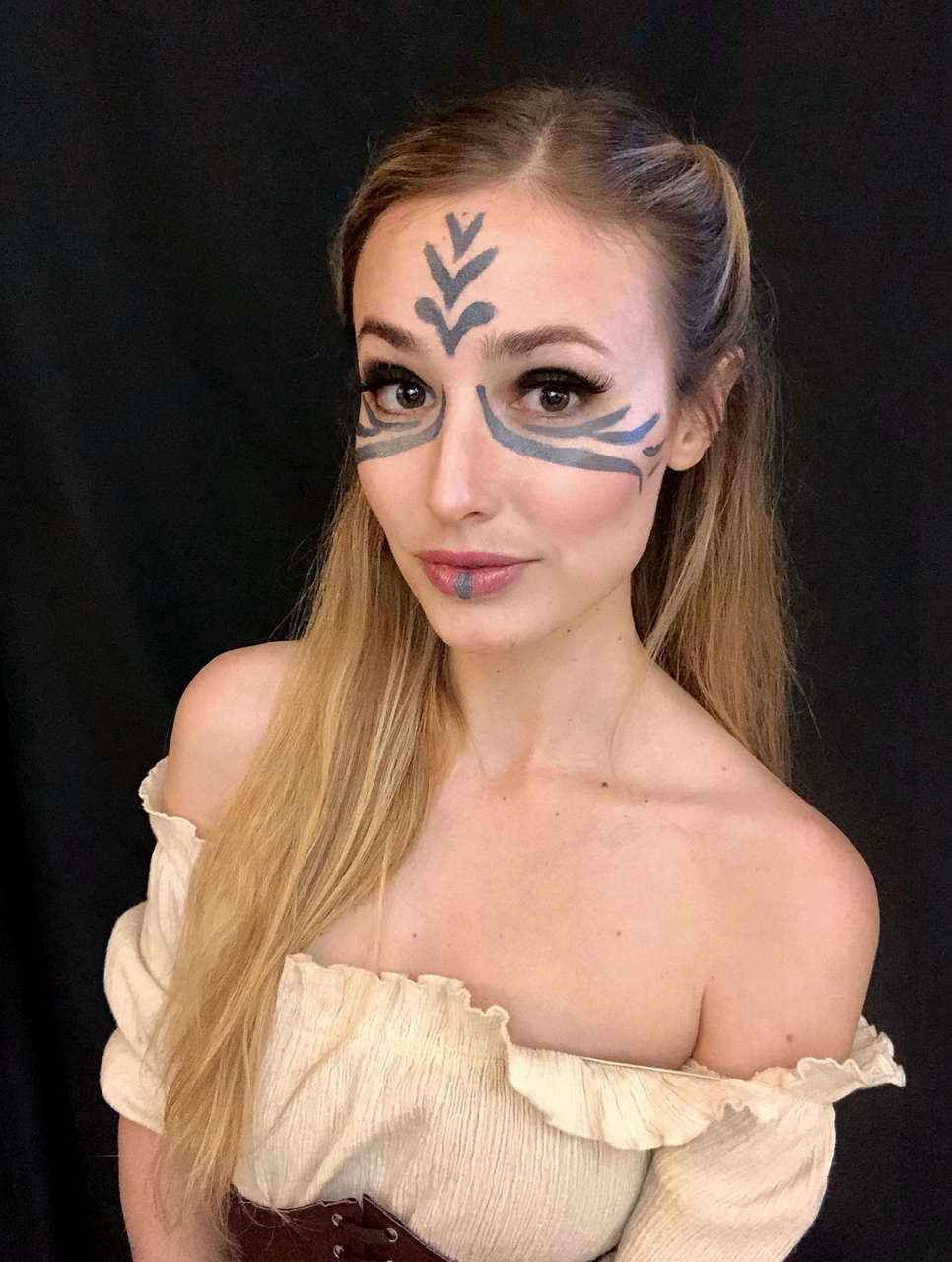 My Most Recent Skyrim Warpaint By Paige The Witc