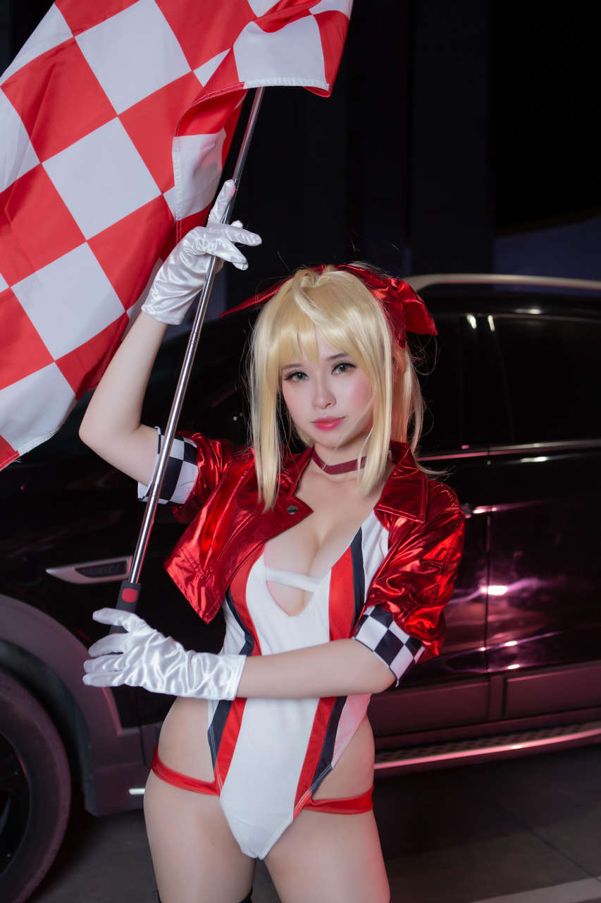 My Nero Racing Queen Cosplay From Fate G 
