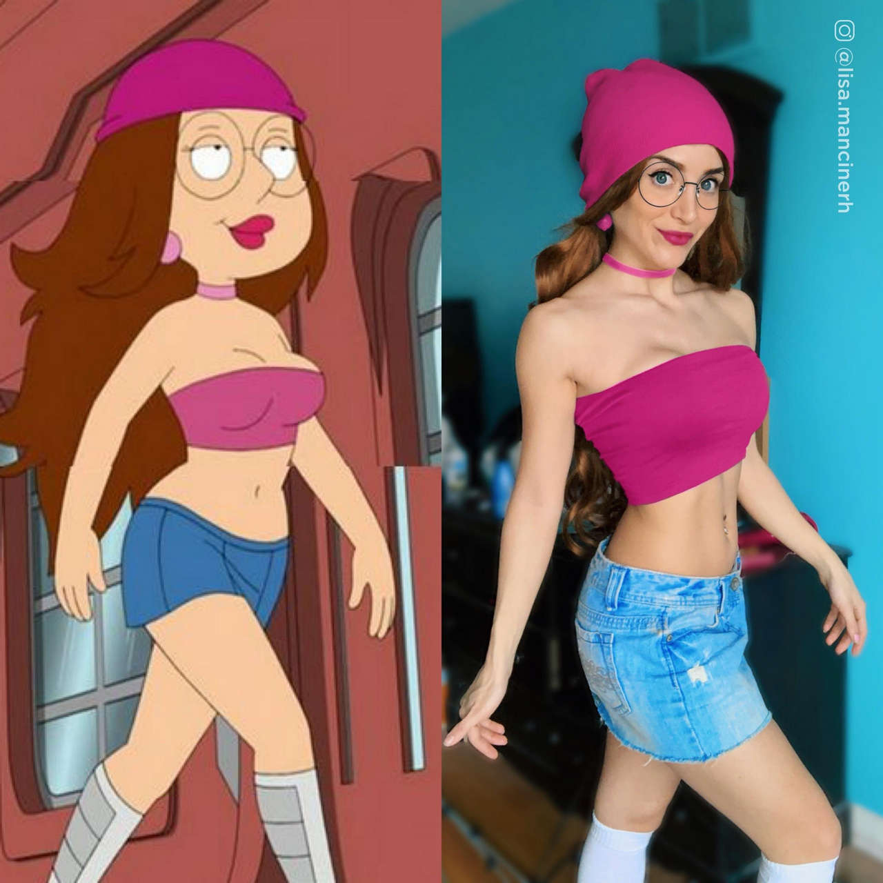 My Sexy Meg Griffin Cosplay Compariso