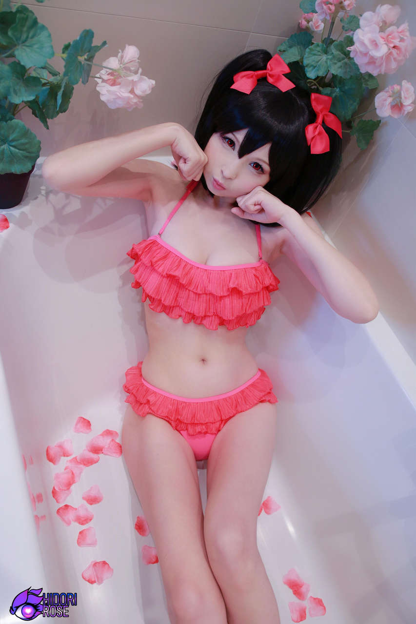 Nico Yazawa From Love Live Swimsuit Cosplay By Hidori Ros