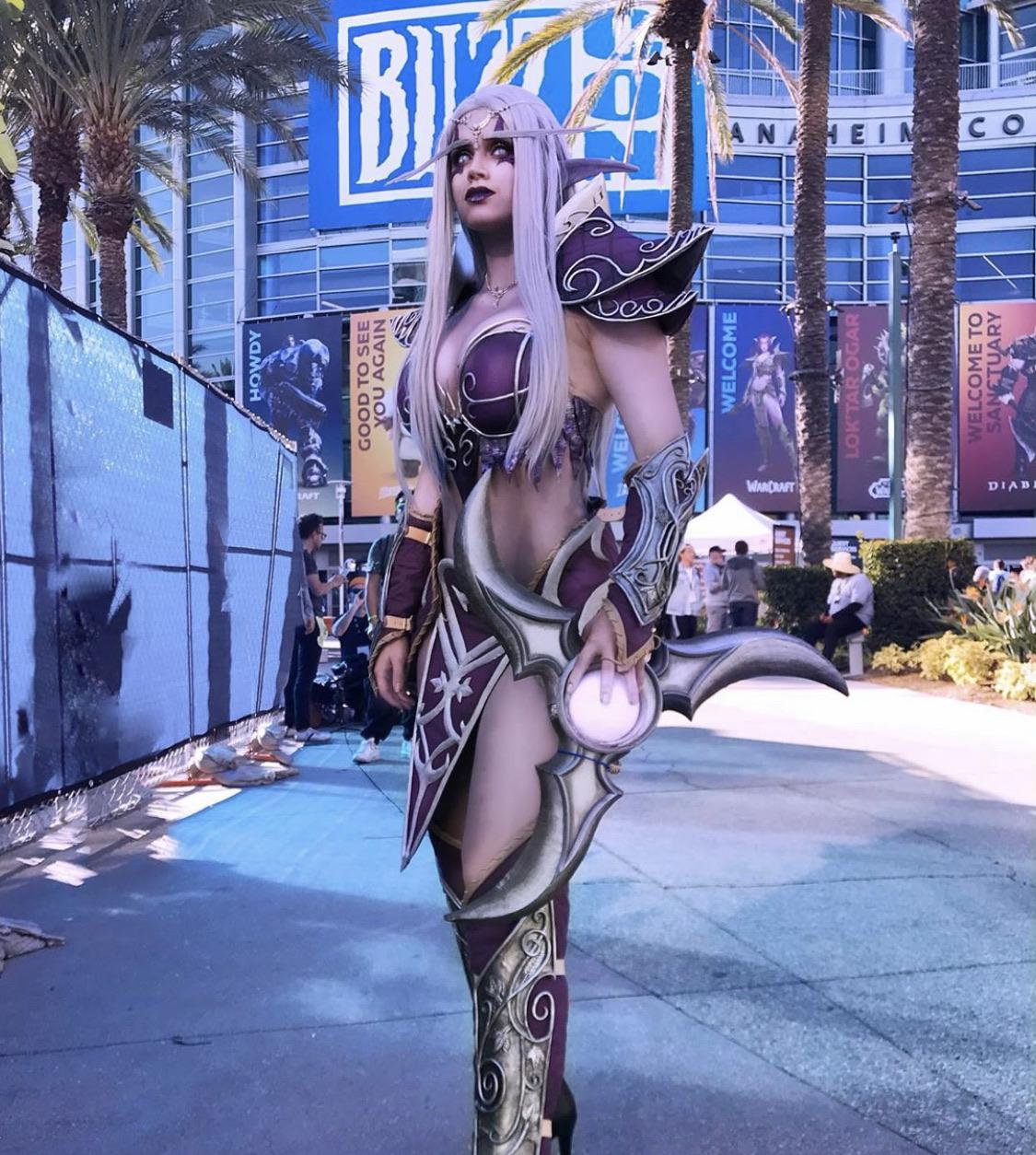 Night Elf From Wow By Adeline Fros