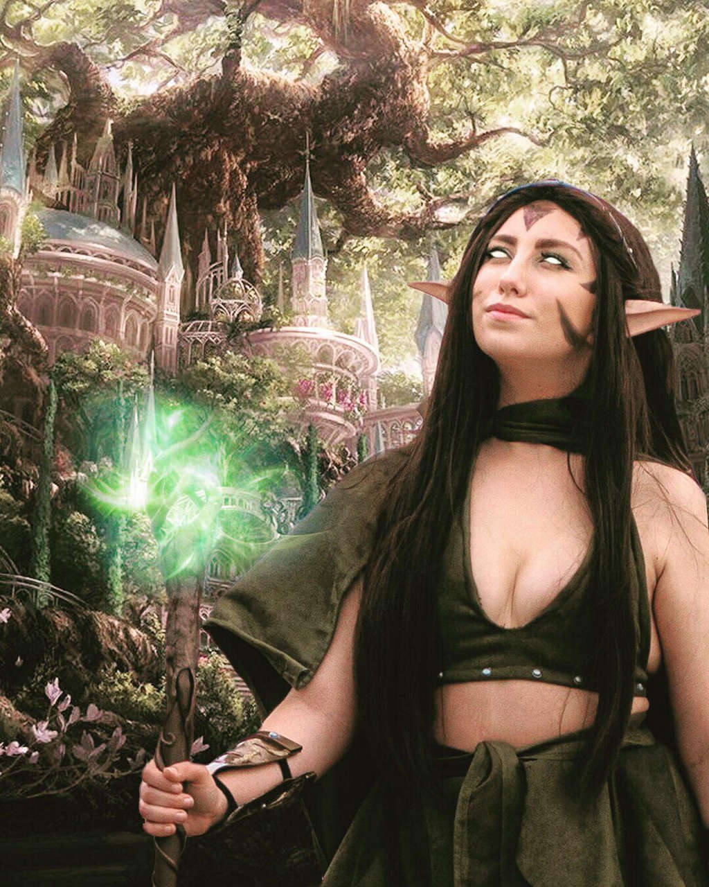 Nissa From Magic The Gathering By Robin Kis