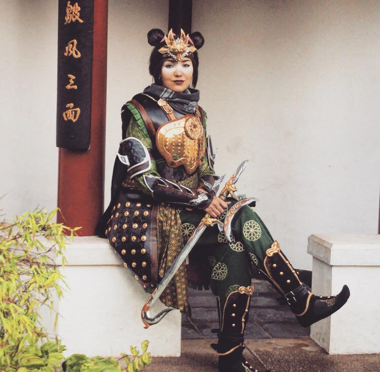 Nuxia Cosplay From For Honor Steel Brass And Leathe