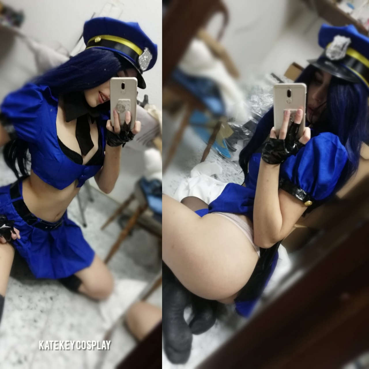 Officer Caitlyn From League Of Legends By Kate Key Sel