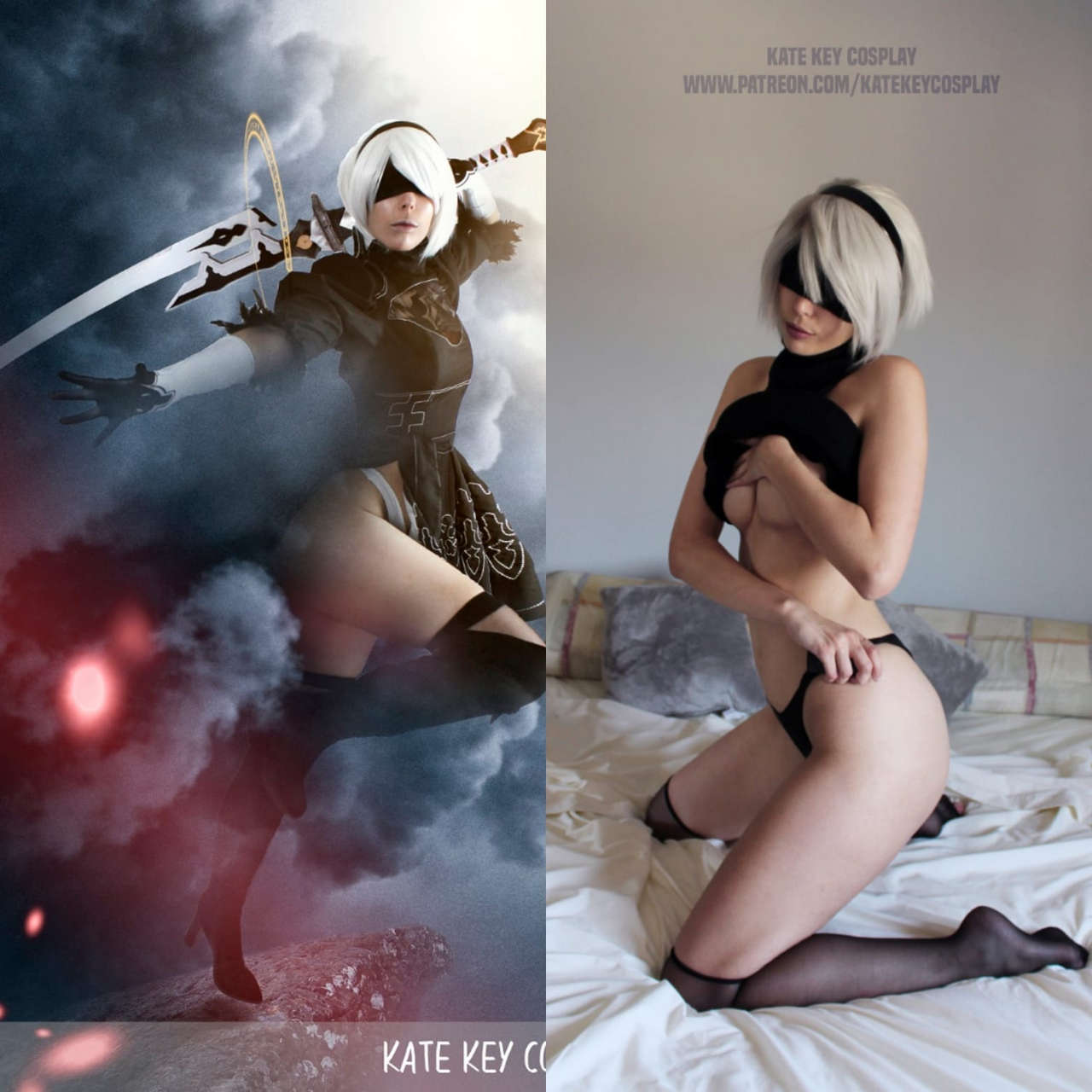 On Off 2b From Nier Automata By Kate Key Sel