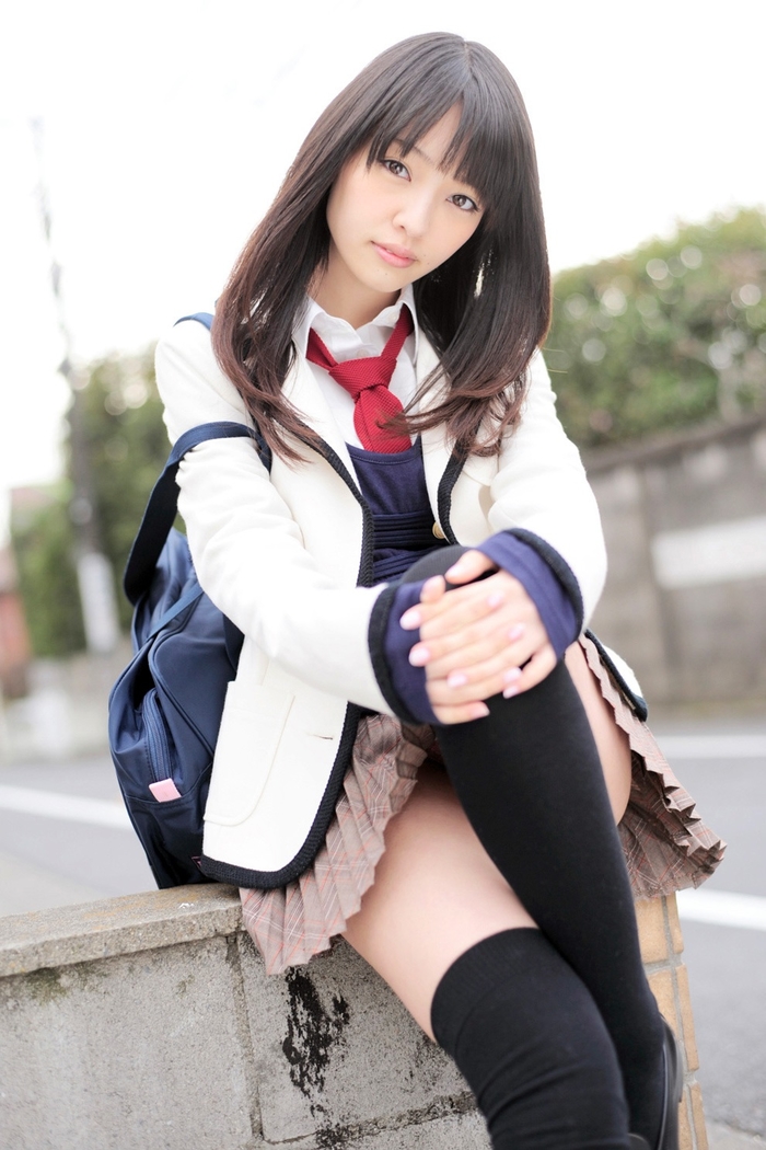 Panchira In Idols Haruka Ando Miniskanyso Erotic Or Anime Series Uniform Picture 7 48