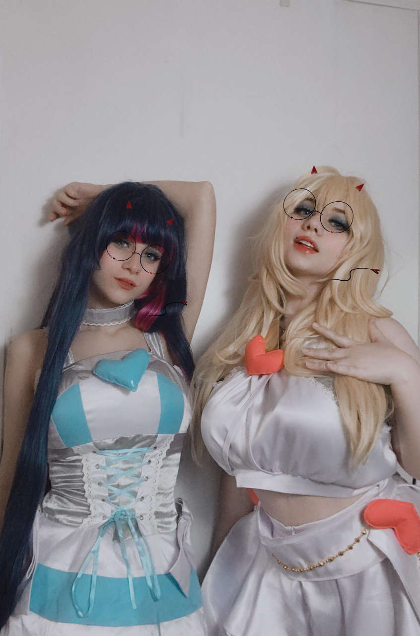 Panty And Stocking Cosplay Im The Blonde One Uw