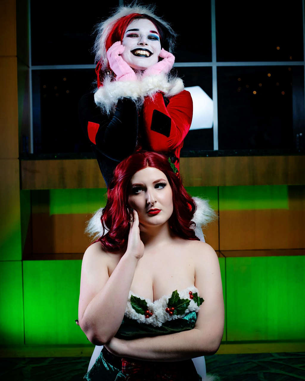 Poison Ivy And Harley Quin By Sara Husselman And Jackie Uszenski Sarahusselman And Craycraykitty1