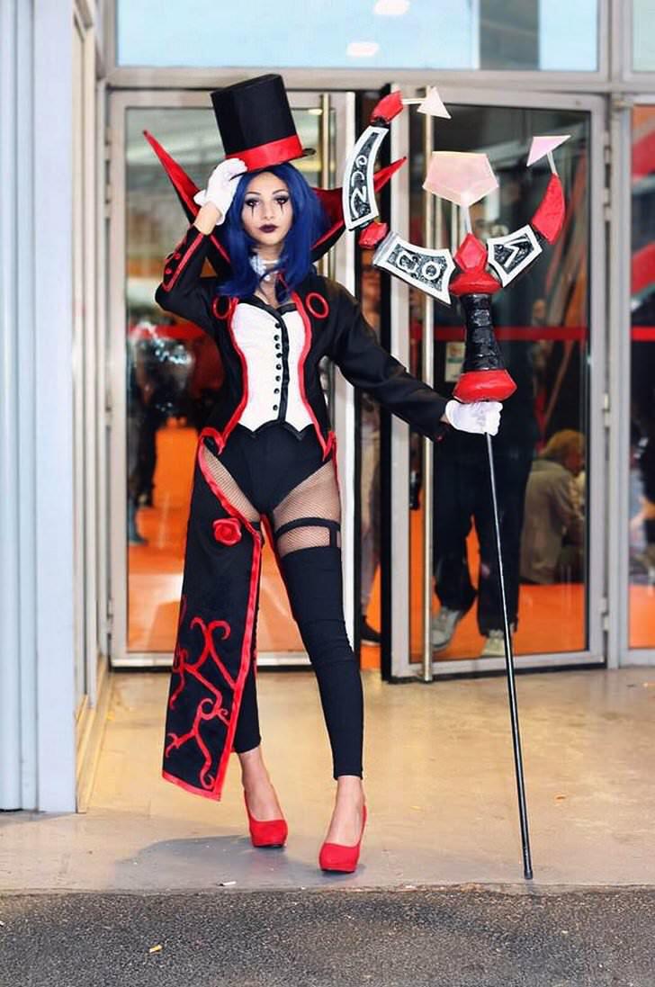 Prestigious Leblanc Cosplay From League Or Legends By Nine Andamp Nor