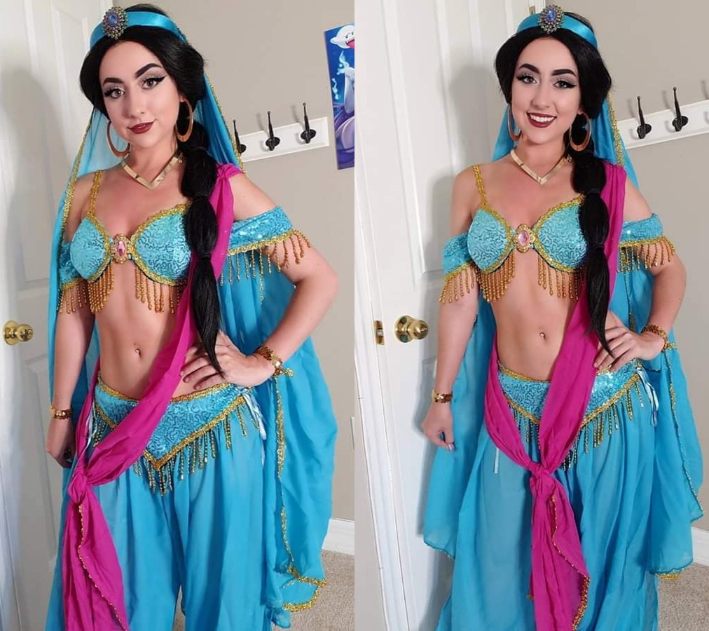 Jasmine cosplay nude