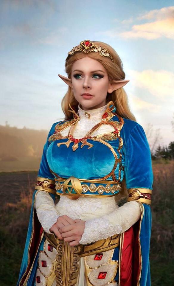 Princess Zelda From Breath Of The Wild By Hannah Ev