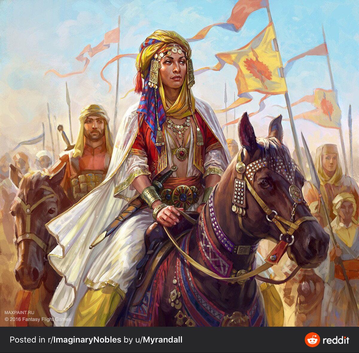 Queen Mavia Historical Figur