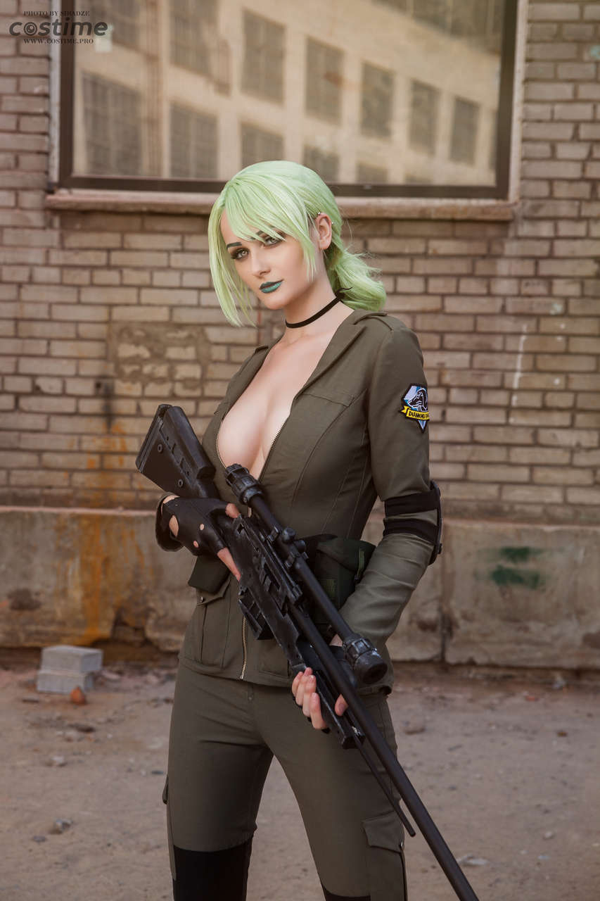 Quiet In Sniper Wolfs Skin Mgs 5 By Tniw