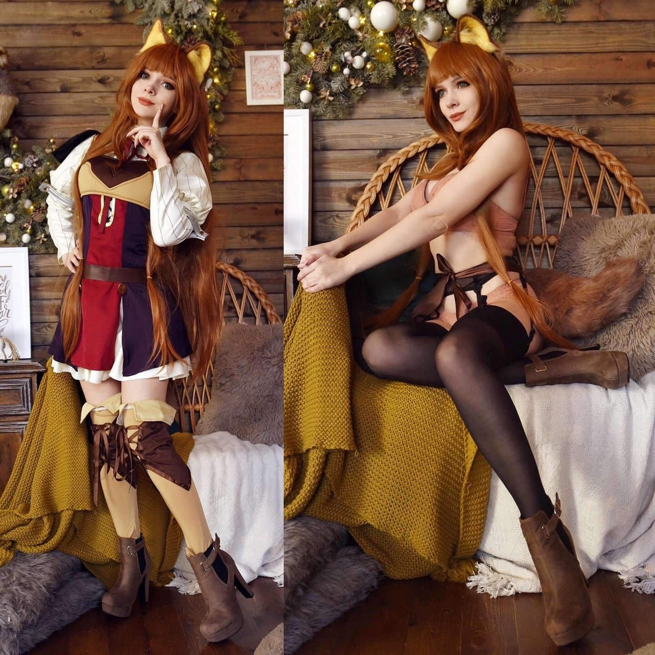 Raphtalia On And Off Which One You Prefer By Evenink Cospla