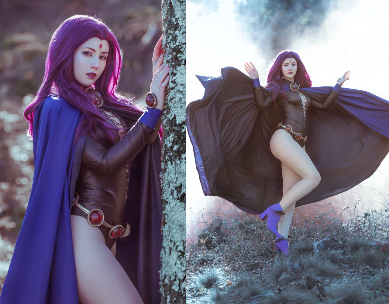 Raven From Dc Comics By Blue Sno