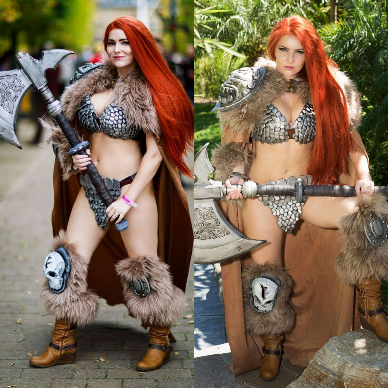 Red Sonja By The Crystal Wol