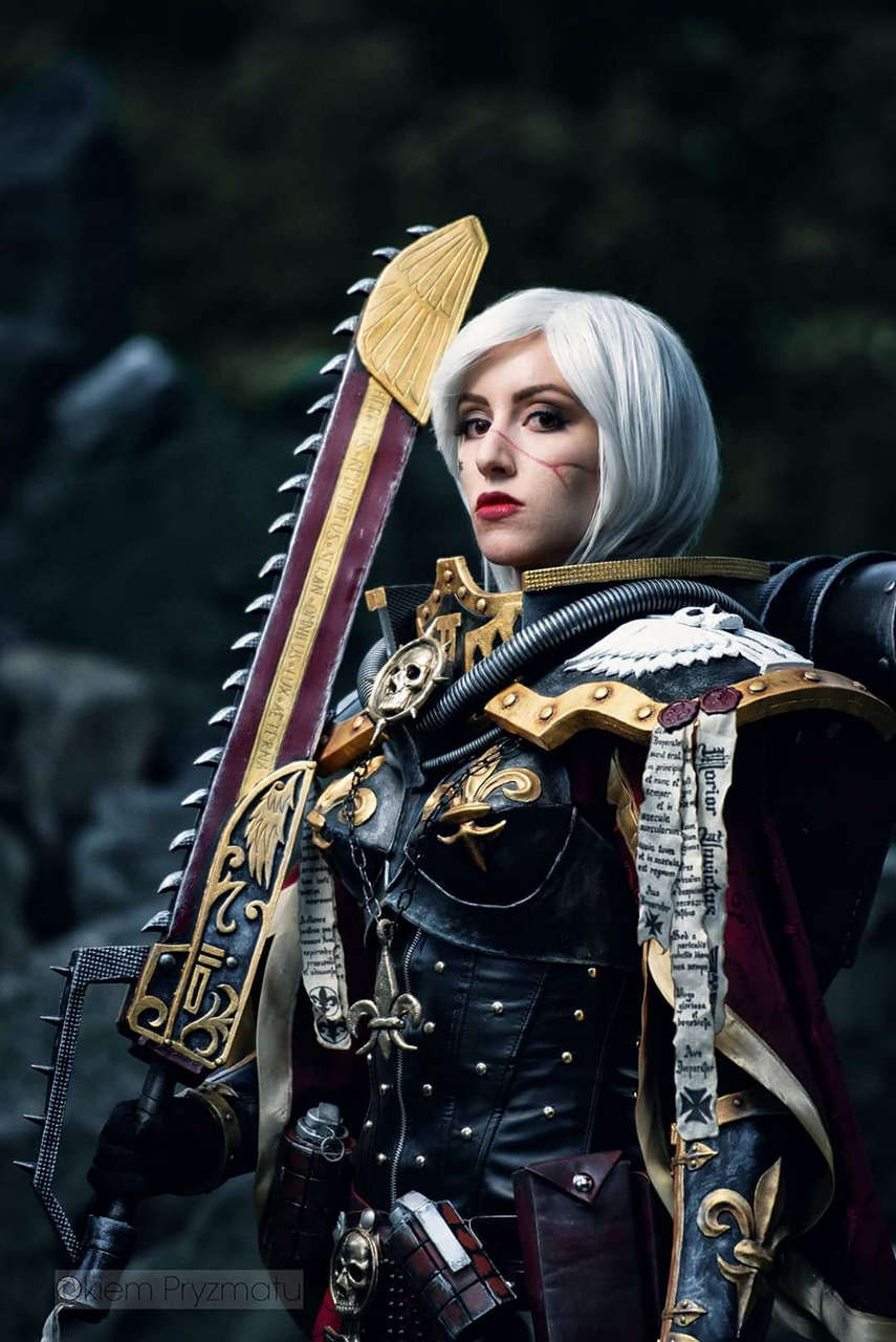 Redchaos Cosplay As Sister Of Battle Warhammer 40