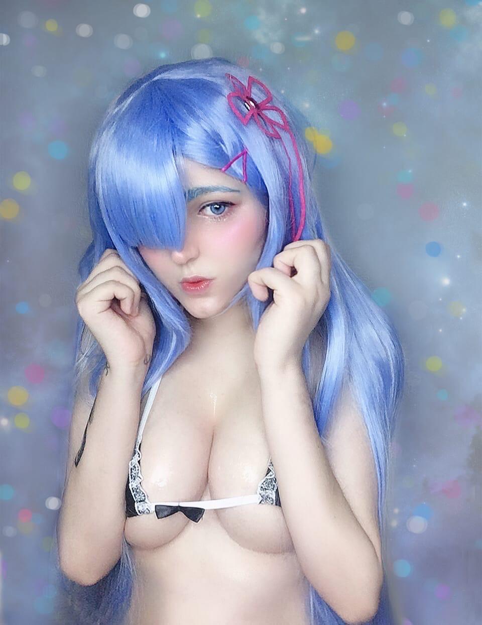 Rem Cosplay By Hentaipi
