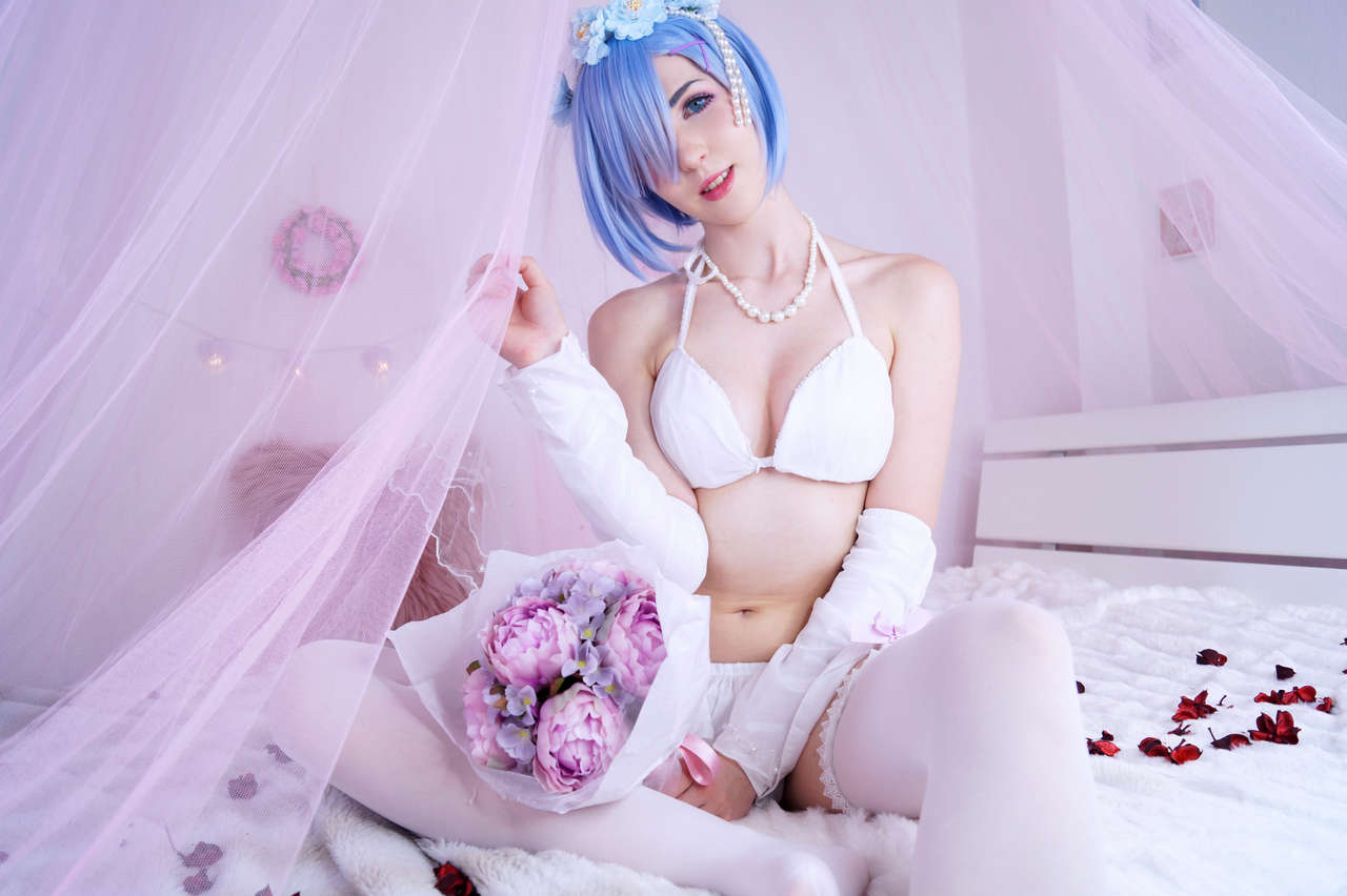 Rem In Her Wedding Version By Me 