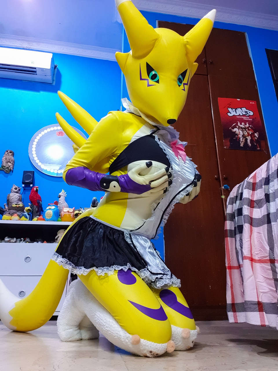 Rena The Renamon In Maid Outfit By Ncad Late