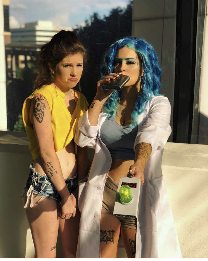 Rick And Morty Cosplay Ricks Ig Is Erinthearies Follow M
