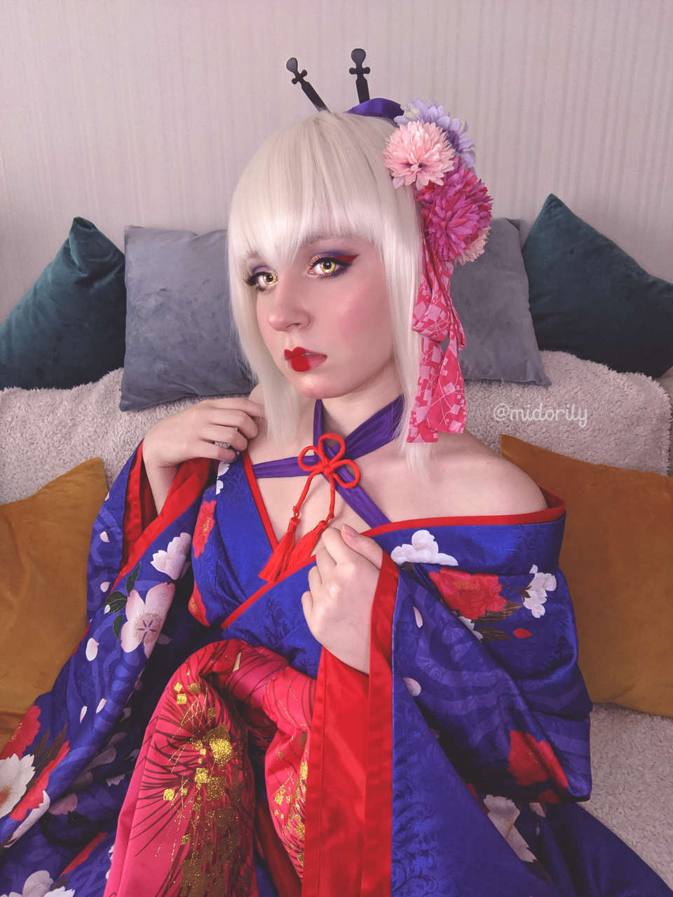 Saber Alter Kimono Midoril