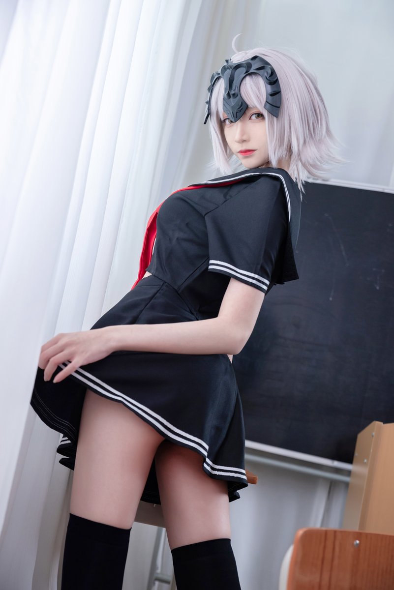 School Girl Jeanne Alter Cosplay By Masteraok
