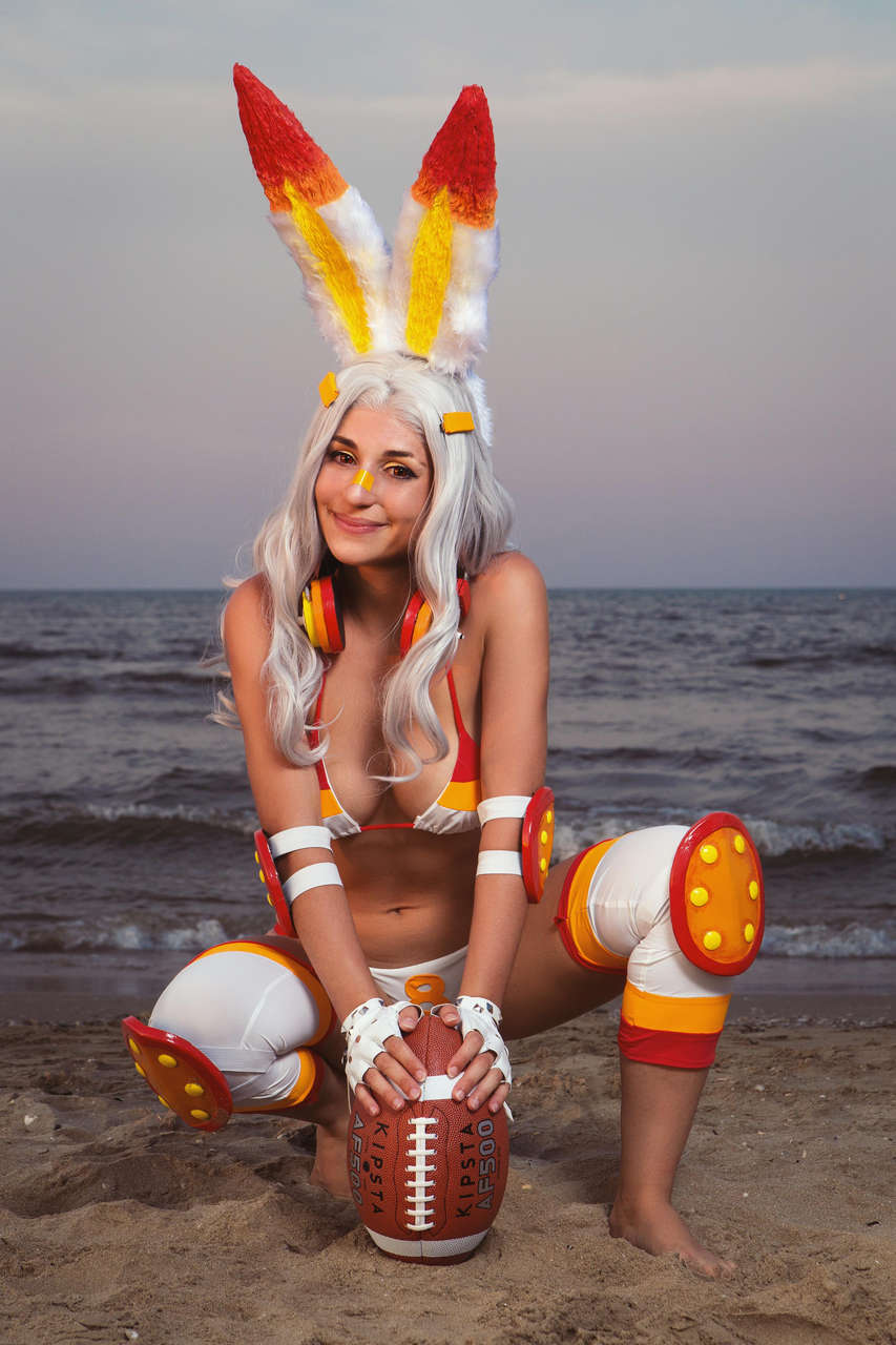 Scorbunny By Ambracosplay Wrong Ball Made Before It Was Known It Had Football Attack