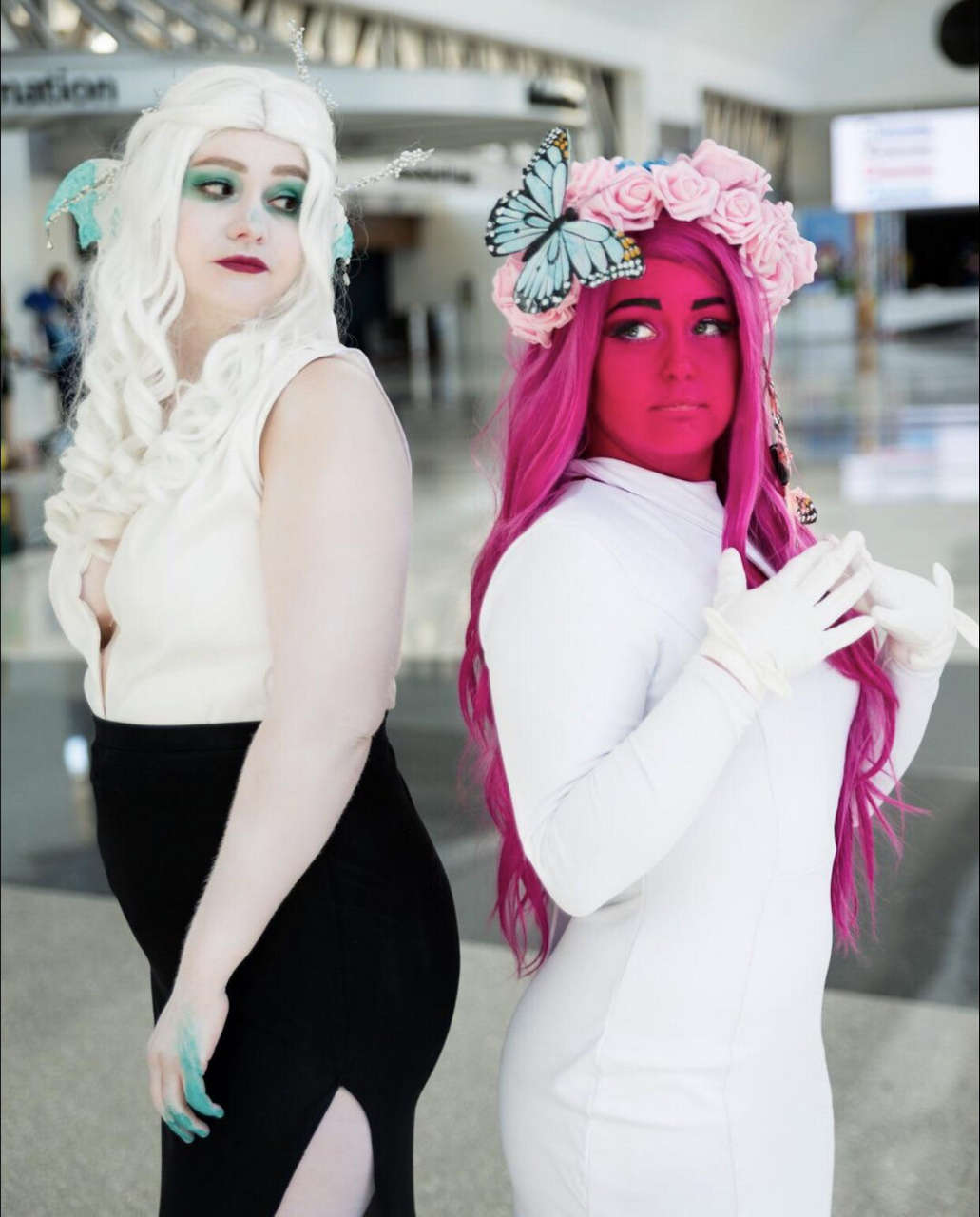 Seams Come True As Persephone And Sara Smotherman As Thetis From Lore Olympu