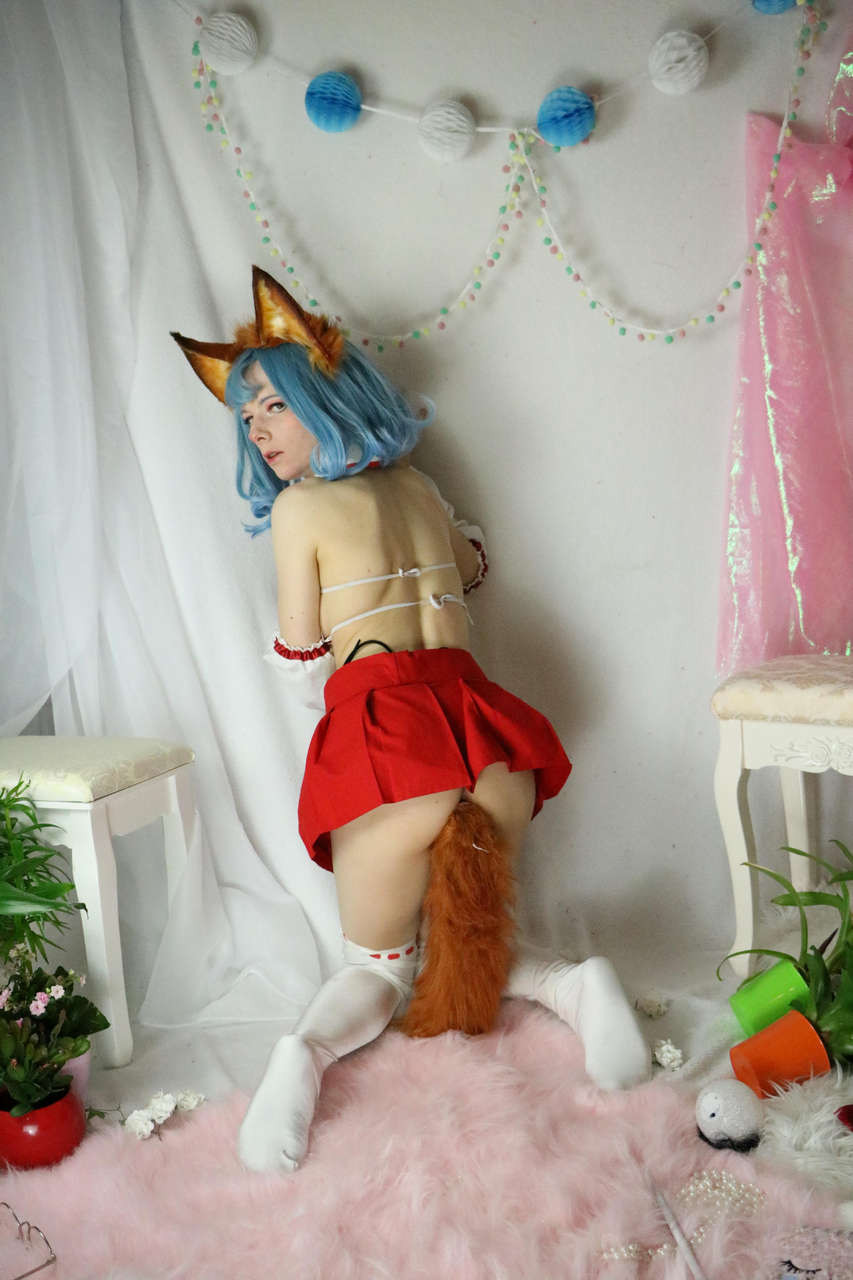 Self Akari Mitzu Foxy Shrine Maiden O