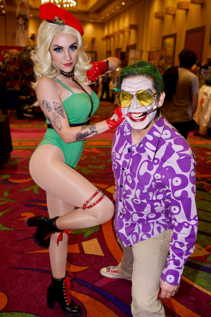 Self As Cammy From Street Fighter With Hunter S Joker Ig Harley50