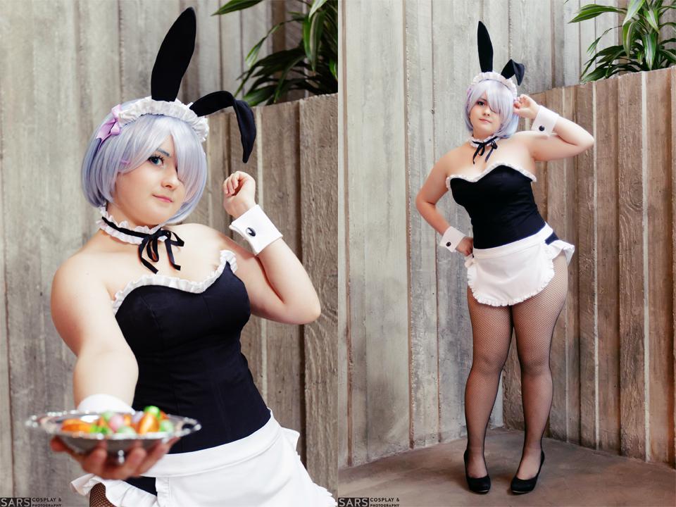 Self Bunny Suit Rem Cosplay By Mahoumelo