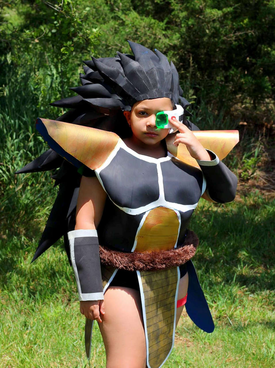 Self Cosplay By Vi0letteverse As Raditz From Dragon Ball 