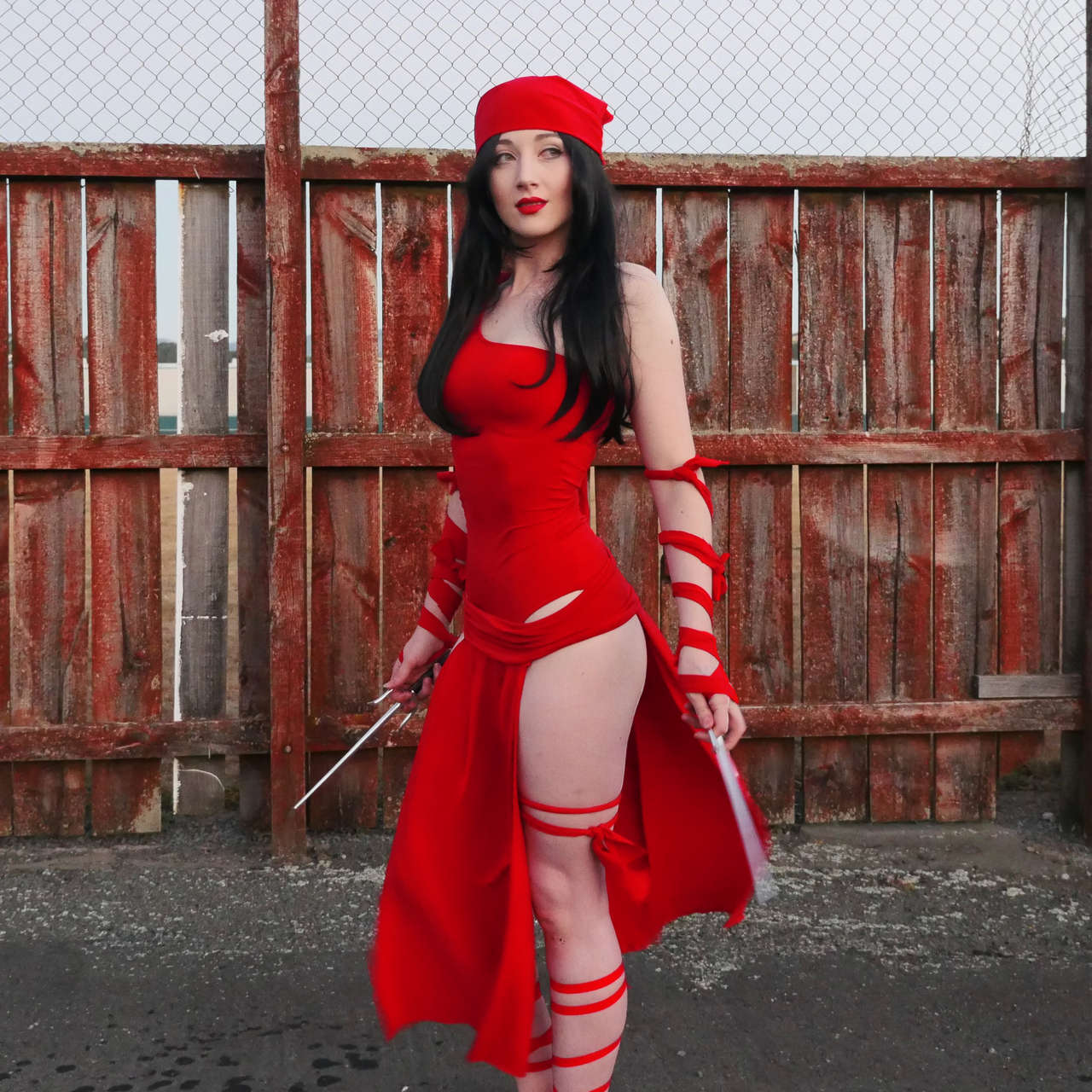 Self Elektra Cosplay By Lola V I Did A Cosplay In A Day Challeng