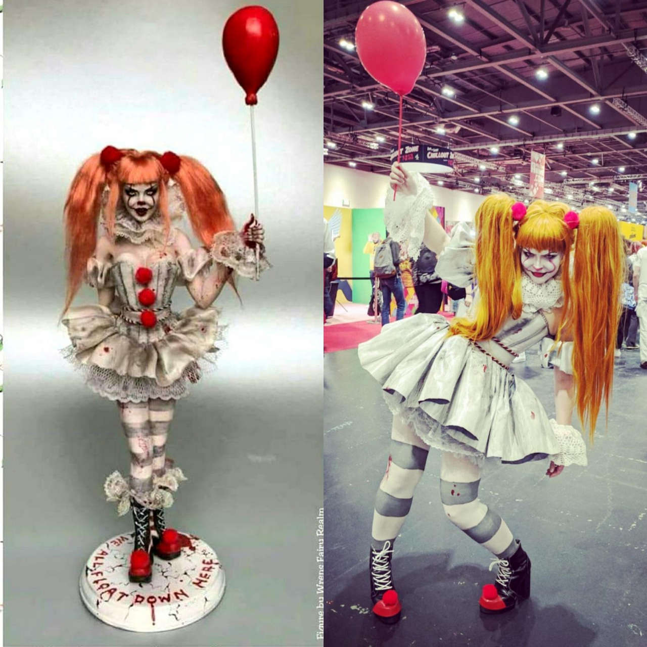 Self Female Pennywise Cosplay V Characte