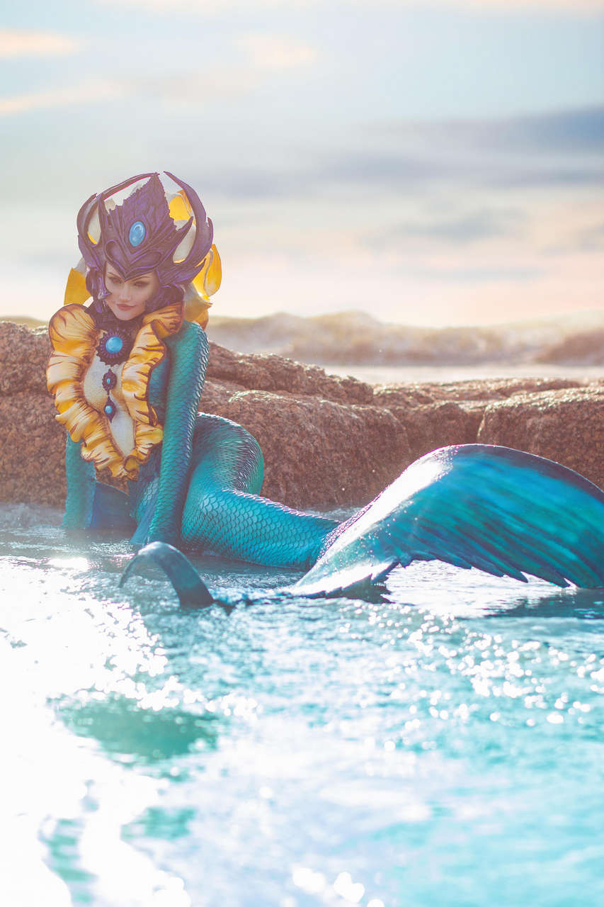 Self League Of Legends Nami Cosplay By Ri Car