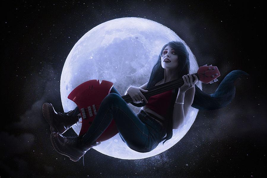 Self Lets Sing A Song Under The Moonlight Marceline By Nini Michik