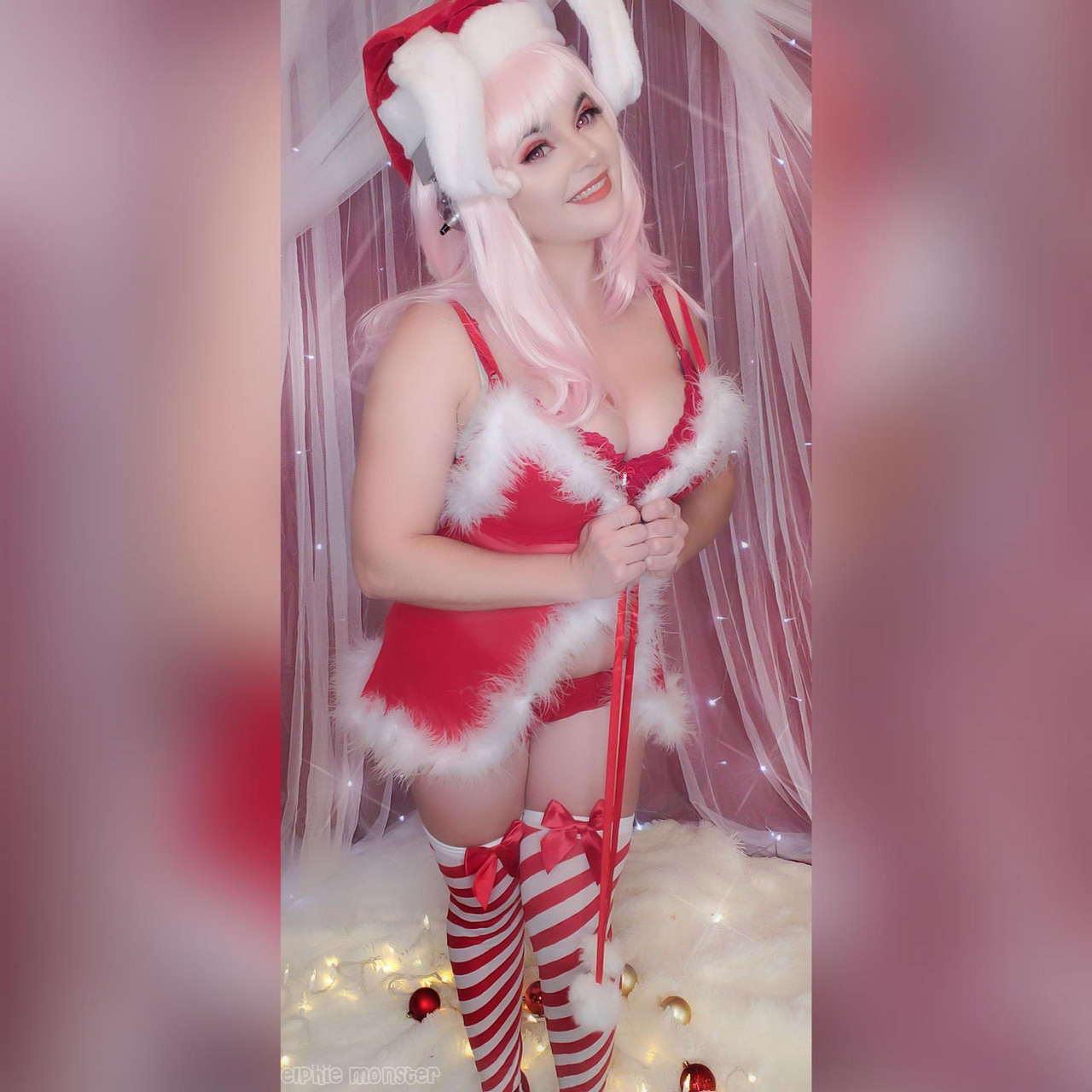 Self Lingerie Christmas Sonico By Elphie Monster Cospla