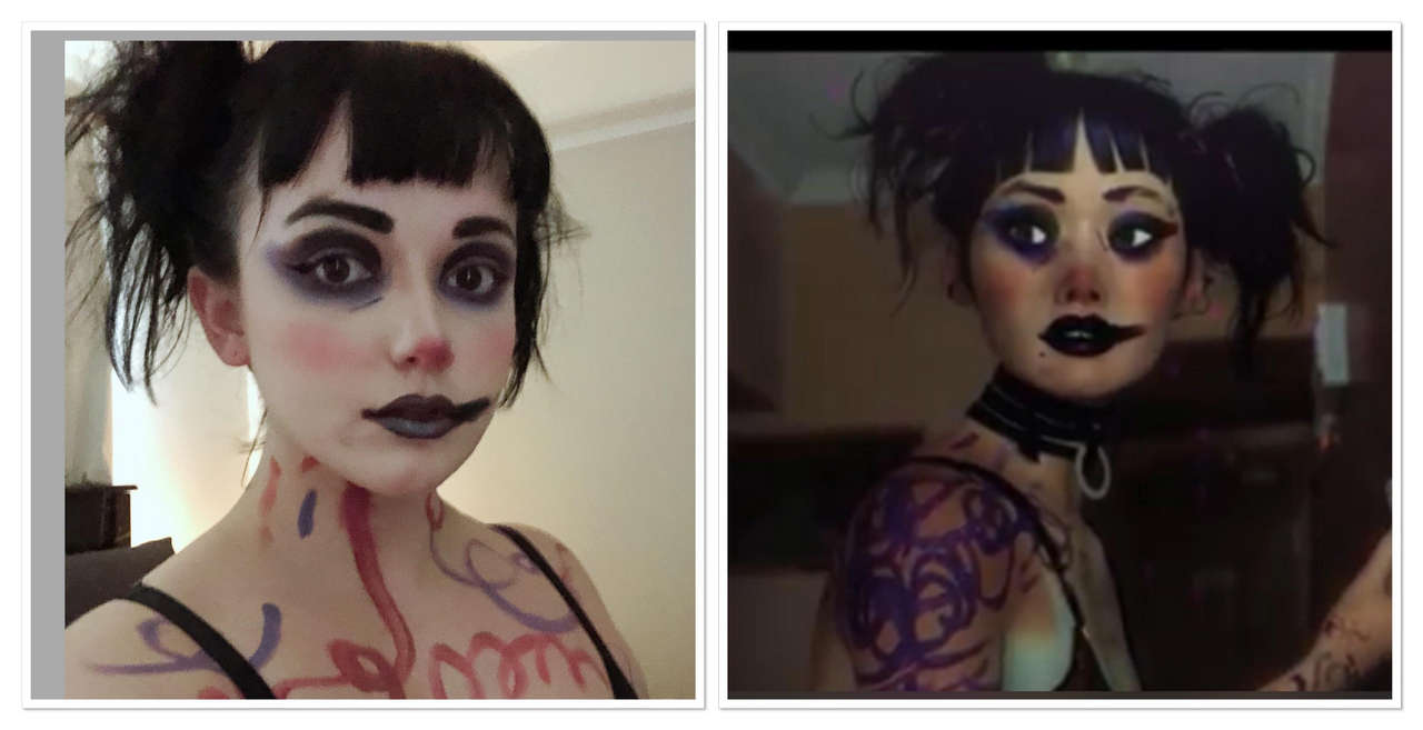 Self Love Death And Robots Makeup Cosplay Tes