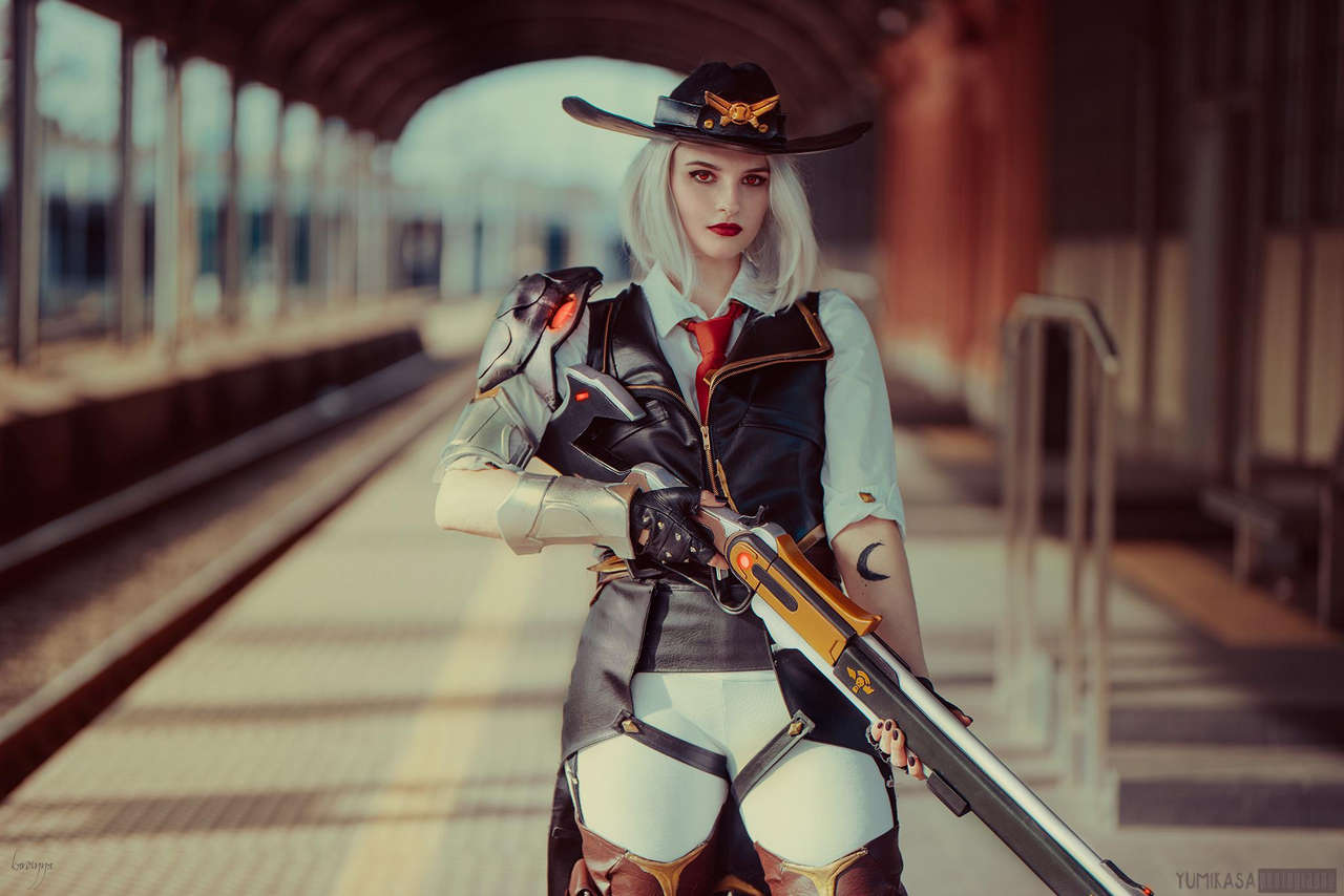 Self Made Ashe From Overwatch Cospla