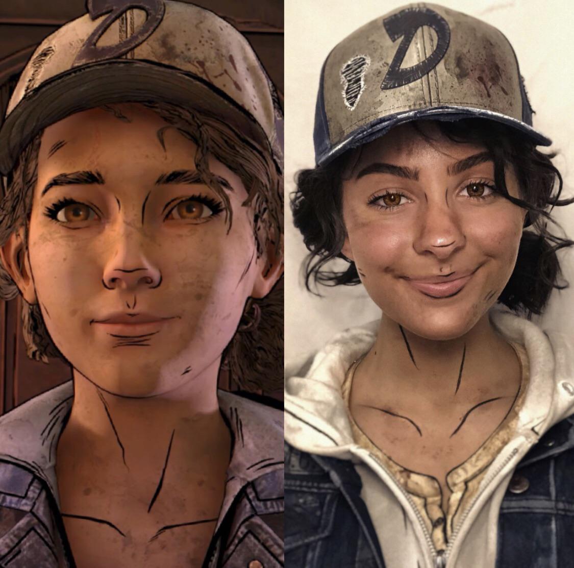 Self Made Clementine Cosplay From The Walking Dead Gam