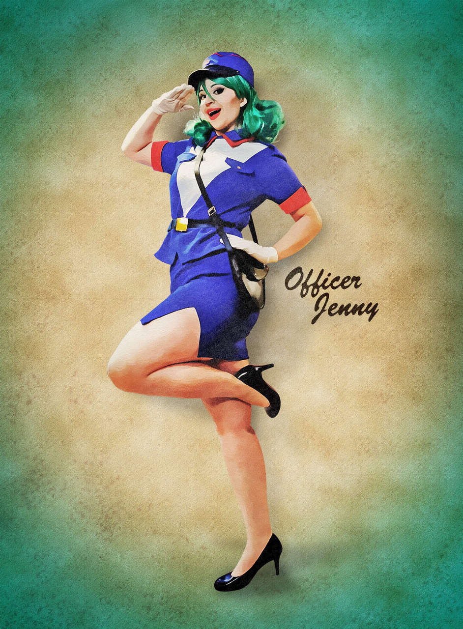 Self Officer Jenny Pin Up Poster Just In Time For Valentine