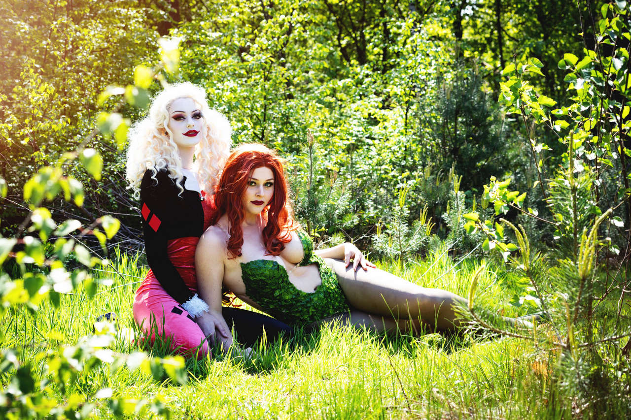 Self Poison Ivy By Adia Cosplay Andamp Harley Quinn By Nympha Ophi