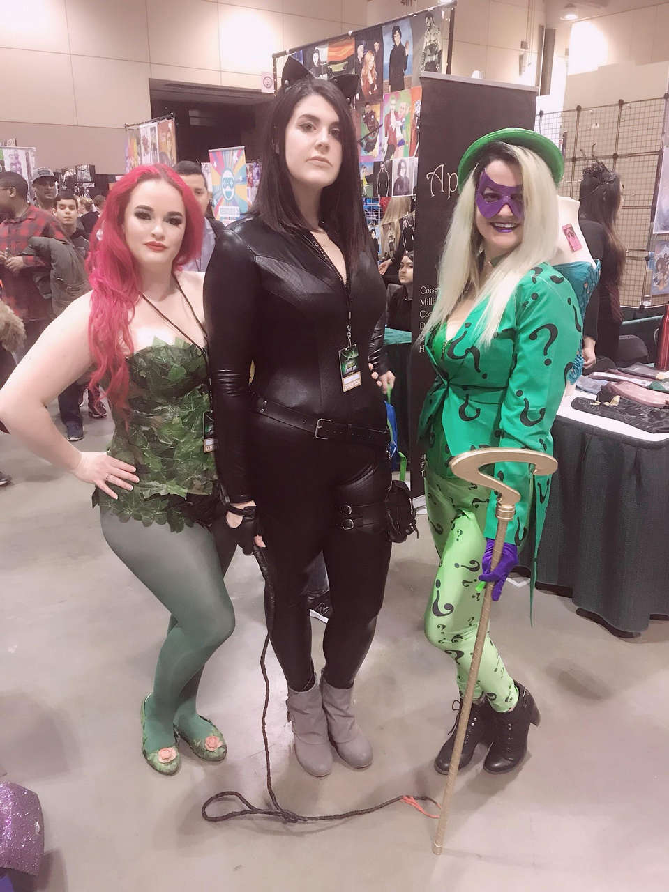 Self Poison Ivy Catwoman And The Riddle