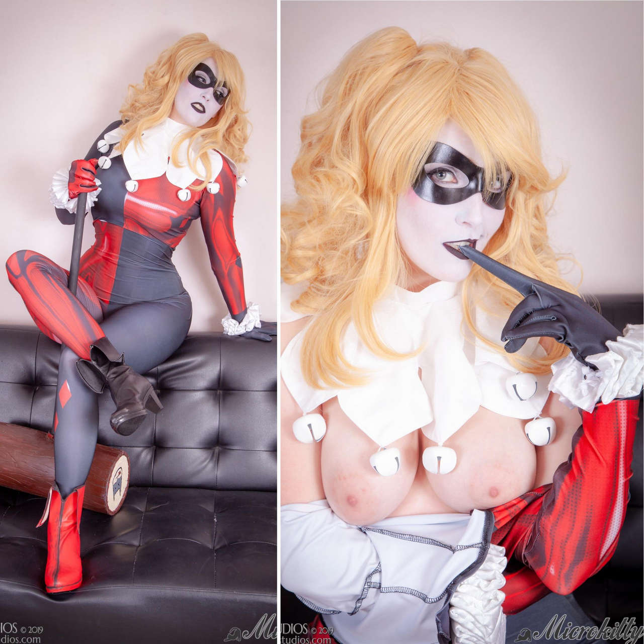 Self Post Microkitty As Harley Quin