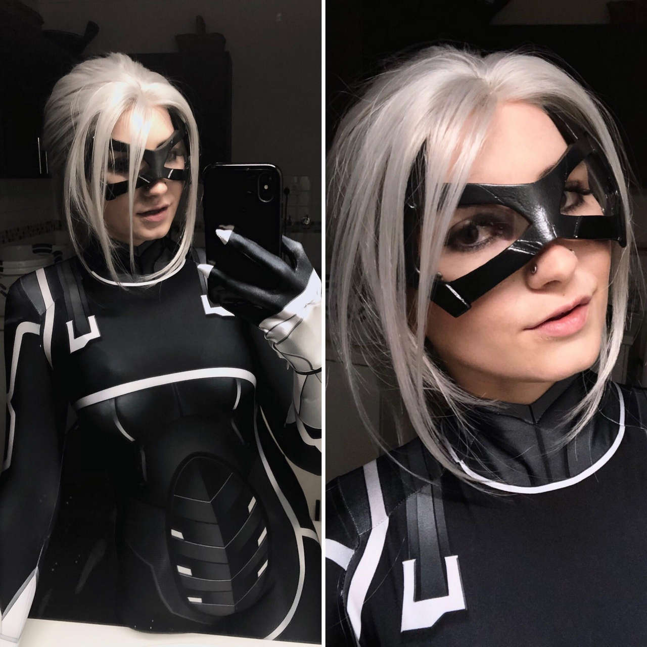 Self Ps4 Black Cat Suit By Herostime Mask Made By M