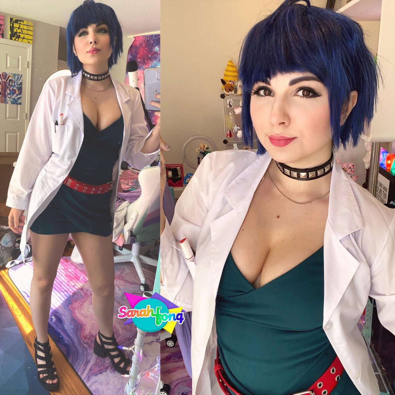 Self Sarah Fong The Doctor Is In Cosplaying Tae Takemi From Persona 