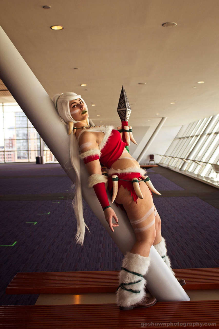 Self Snowbunny Nidalee From League Of Legends By Me Beastxleig